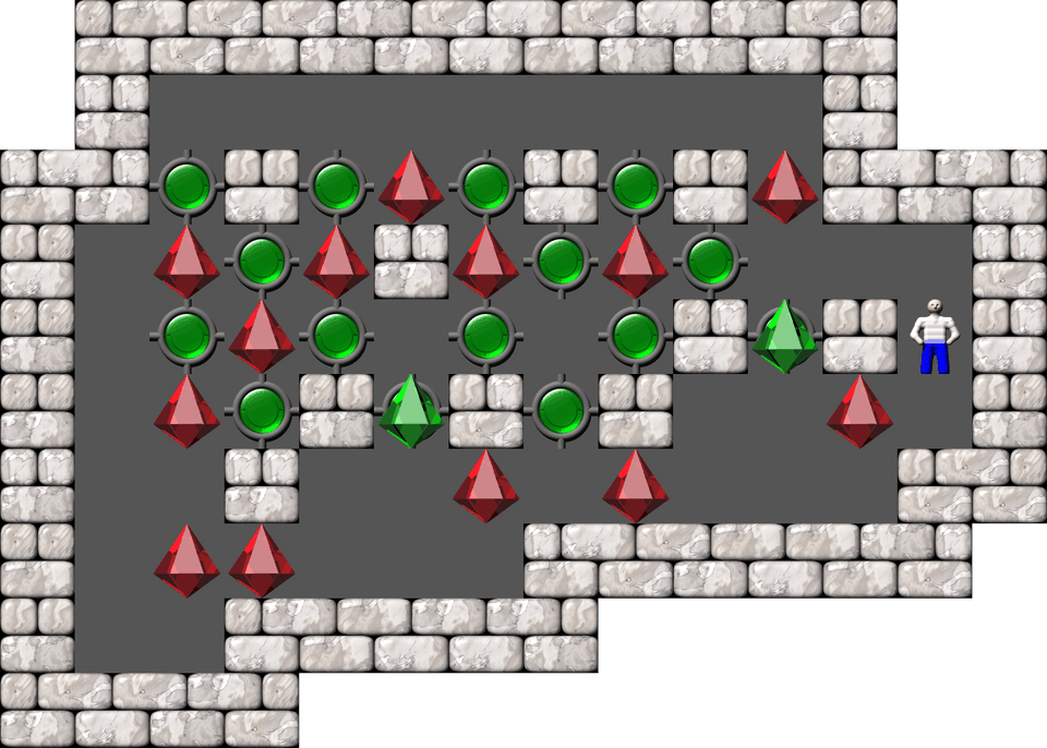 Sokoban David W. Skinner Arranged level 277